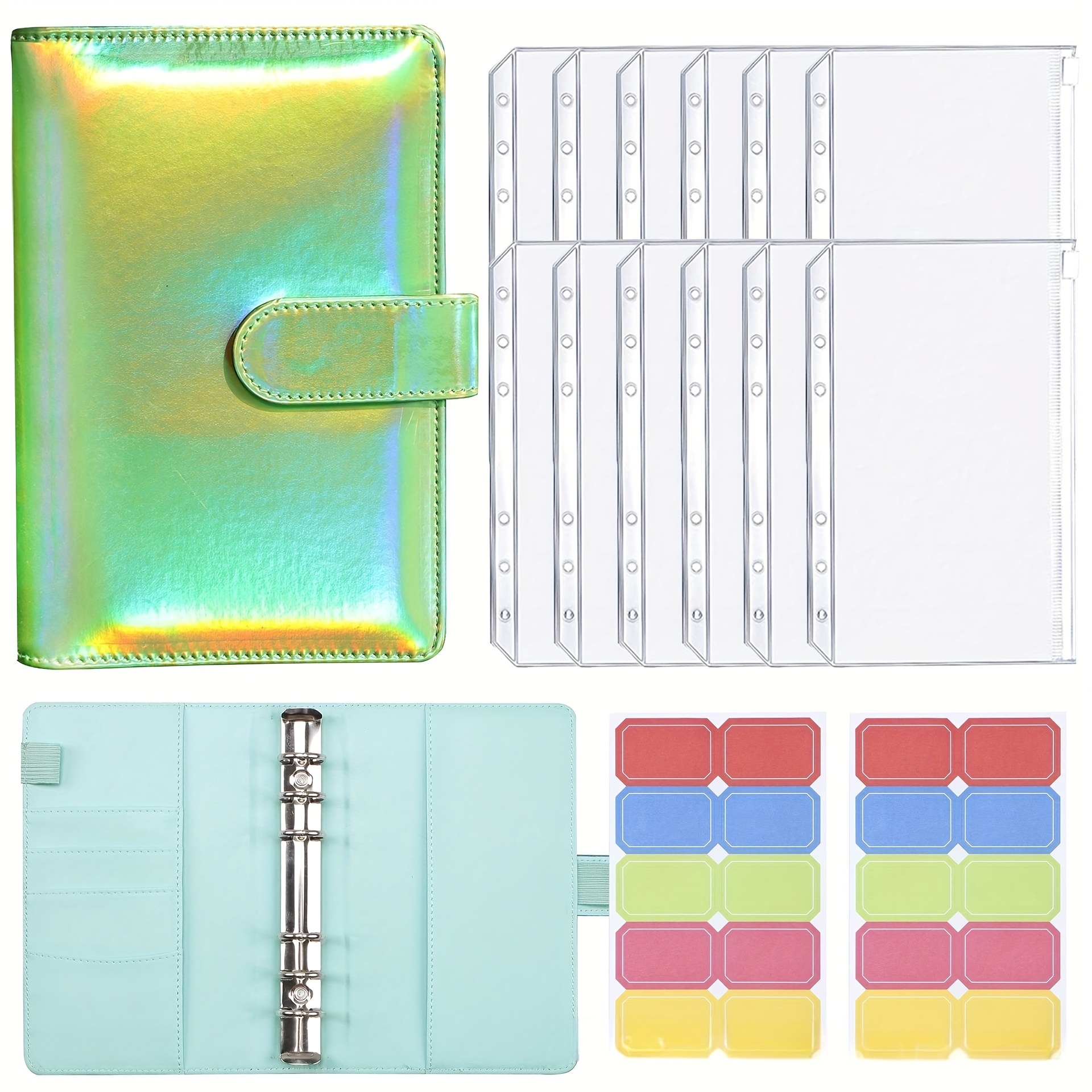 Budget Binder With Zipper Envelopes And Expense Budget Sheet - Temu