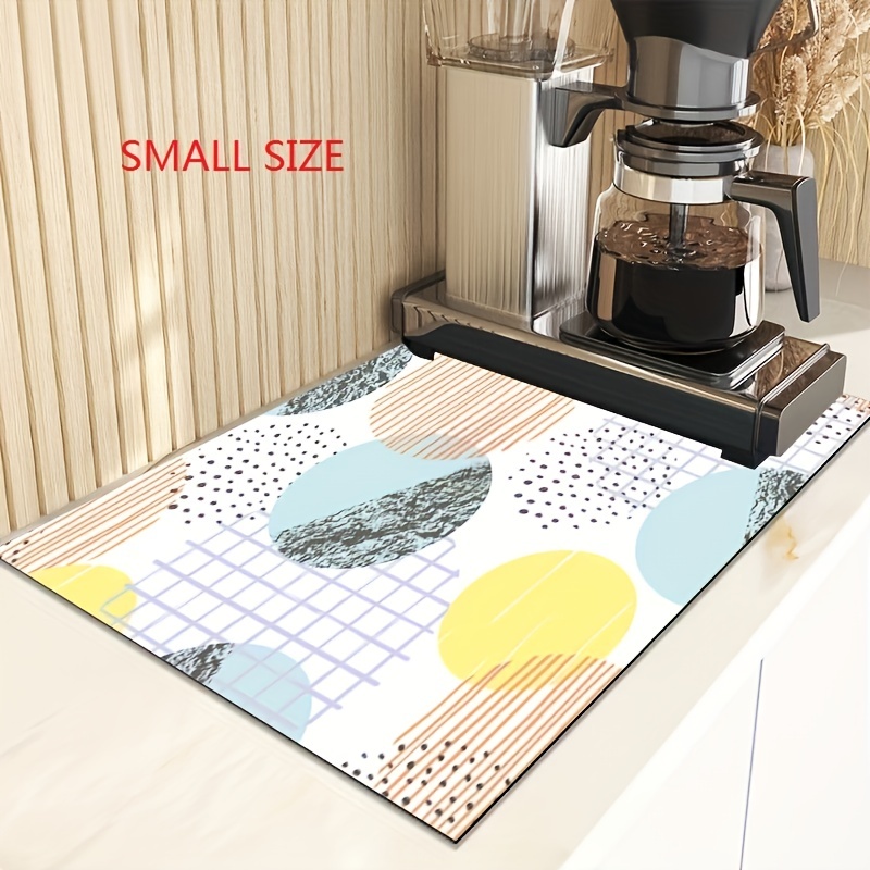 Dish Drying Mat Vintage Rubber Draining Mat Non slip Super - Temu