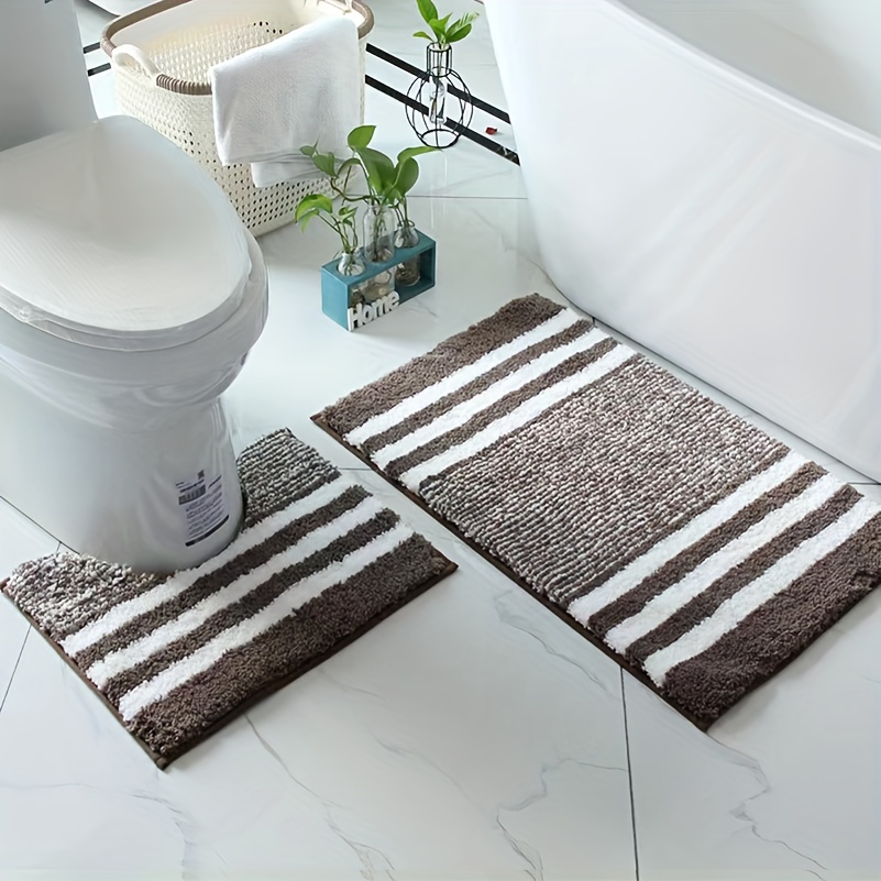 Non Slip Bath Mat Bathroom Rugs and Mats Sets