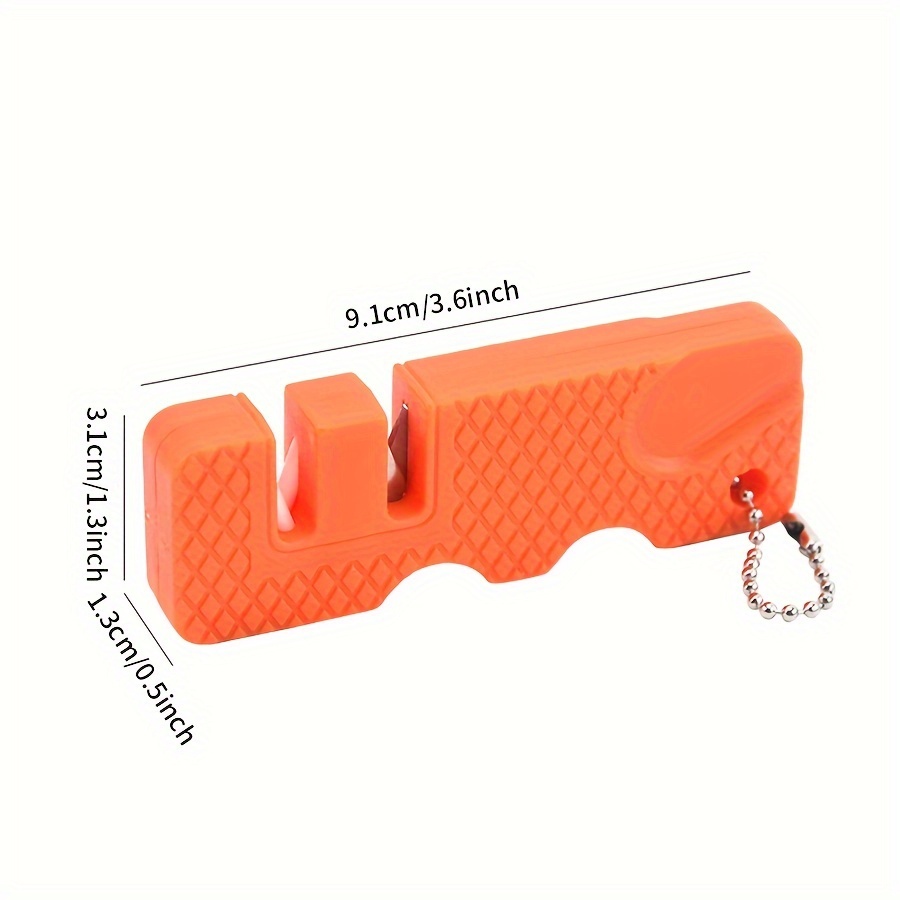 Pocket Knife Sharpener, 2-stage Mini Pocket Knife Sharpening Tool