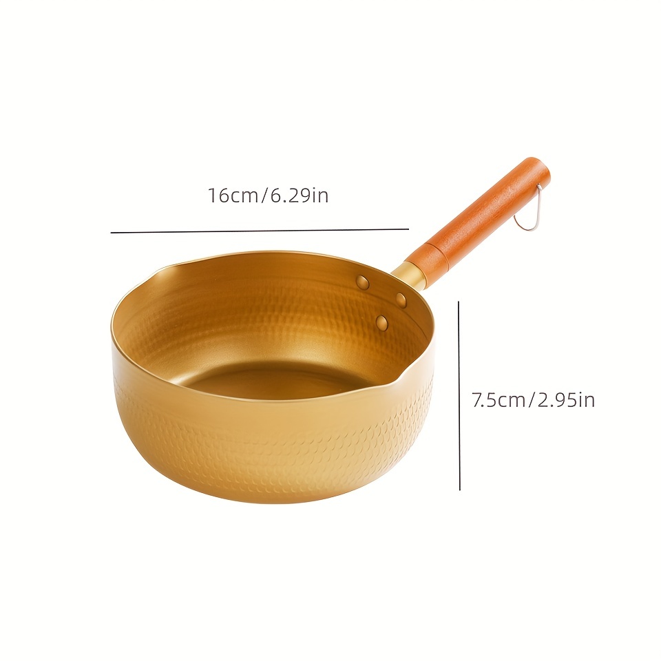 Nonstick Milk Pan 16cm Stainless Steel Sauce Soup Pan Small Milk Pot Tea  Coffee Egg Cooking Pot Baby Food Supplement Pot Soup Pot