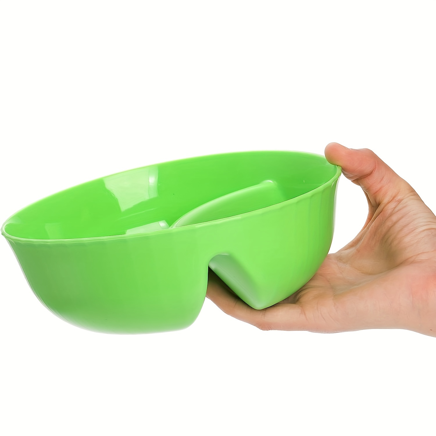 Heat resistant glass Salad Bowl Double layer Serving Bowl - Temu