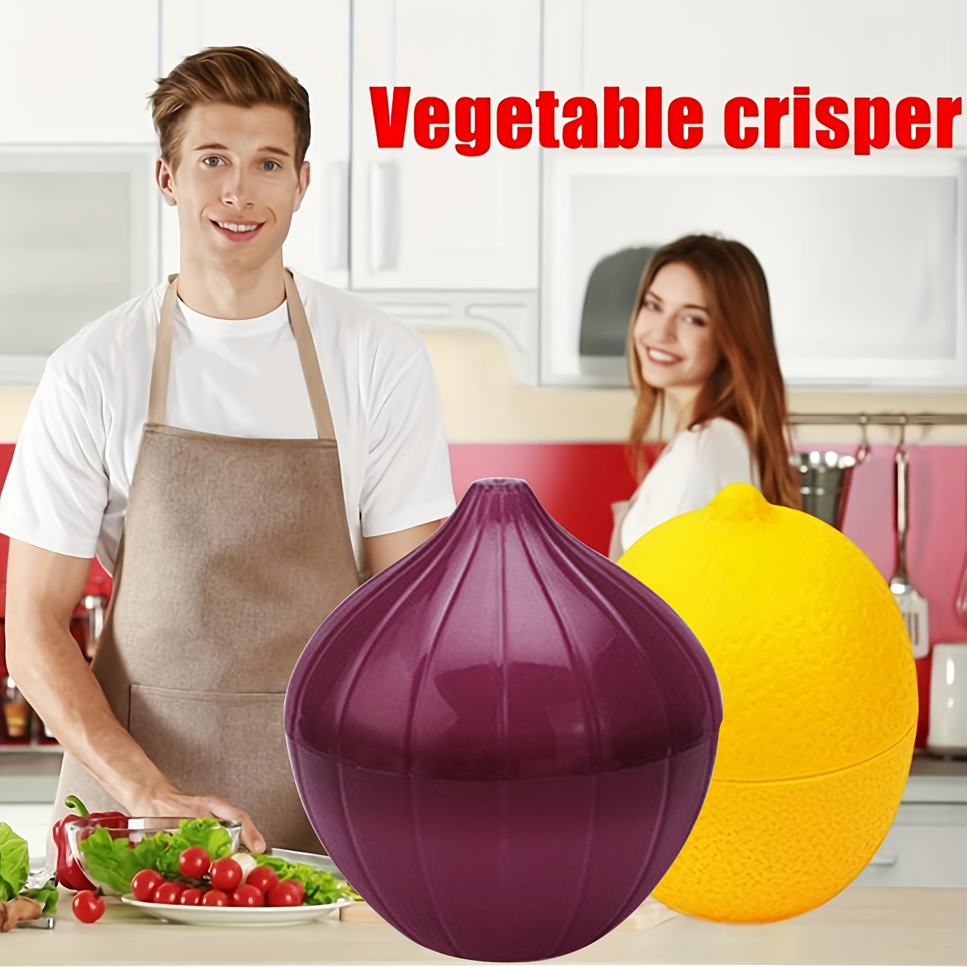  Hutzler Onion Saver, Red: Food Savers: Home & Kitchen