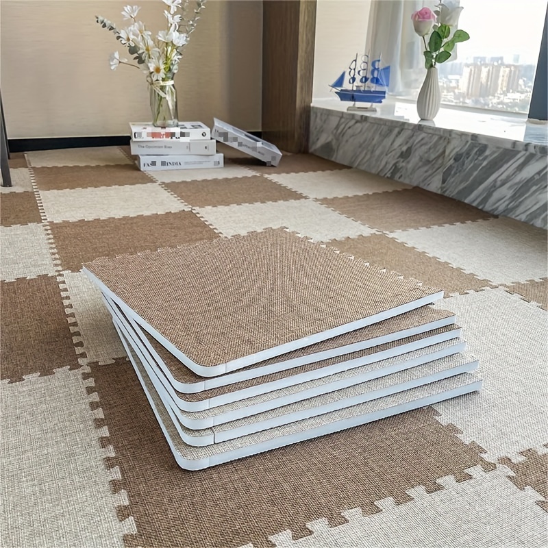 Almohadilla antideslizante para alfombra, 8 x 10 pulgadas, almohadilla de  alfombra de agarre fuerte para alfombras de área y suelos de madera dura