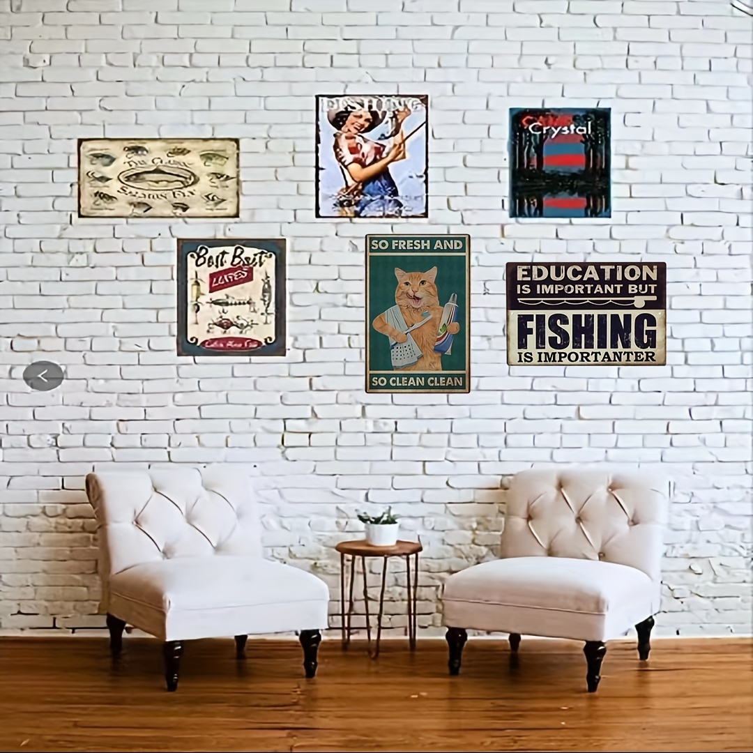 Retro Metal Sign the Most Important Catch in Fishing is the Next One Metal  Sign Fishing Fish Decor Wall Poster Outdoor Decor 8x12 In 