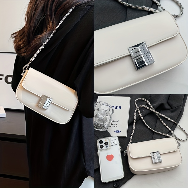 Mini Minimalist Square Crossbody Bag, Trendy Pu Shoulder Bag, Women's  Casual Handbag & Purse - Temu