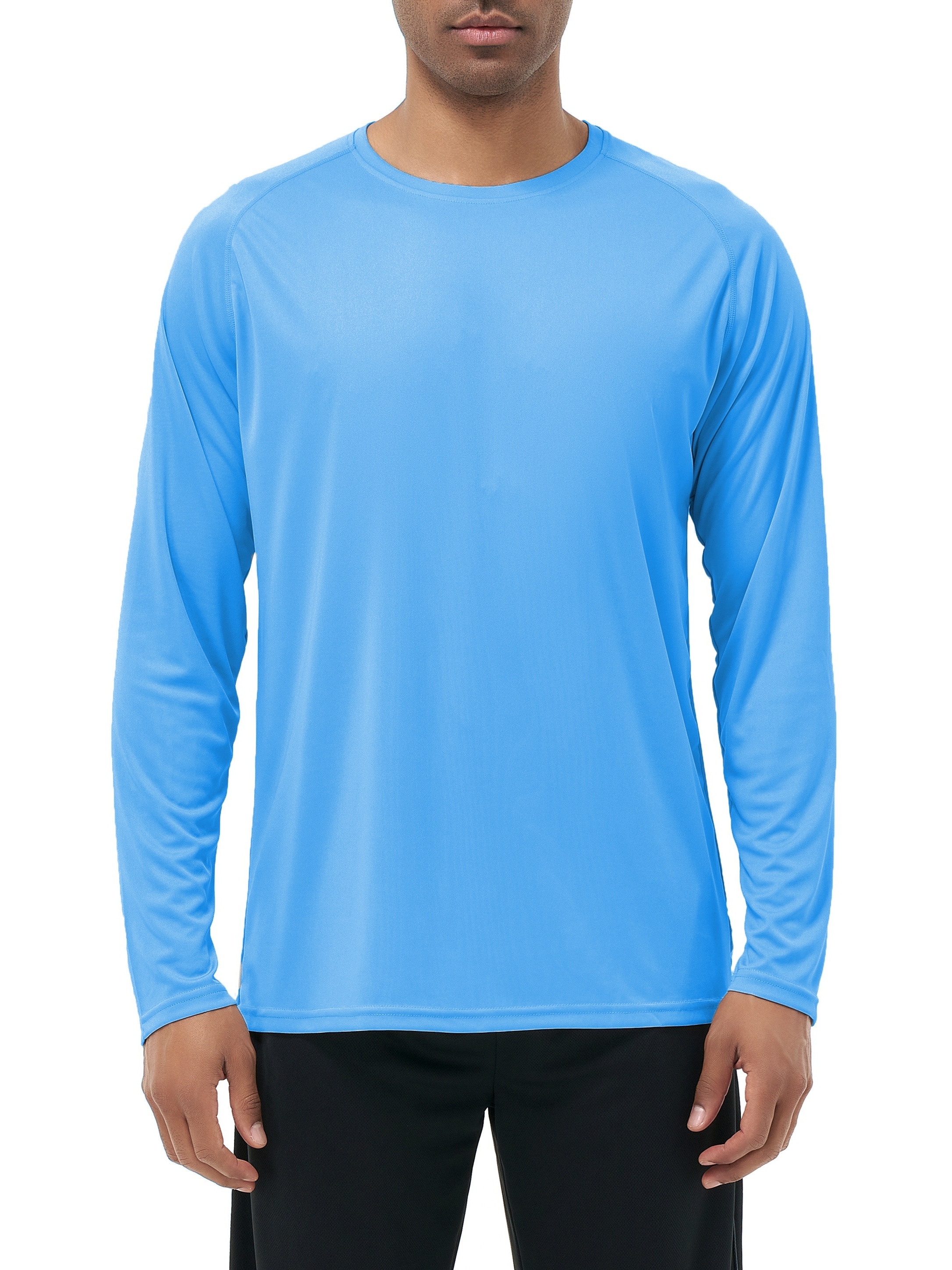 Sun Shirt - SPF/UPF 30+ Sun Protection Lightweight Long Sleeve Shirt Men's, Slate / XXL