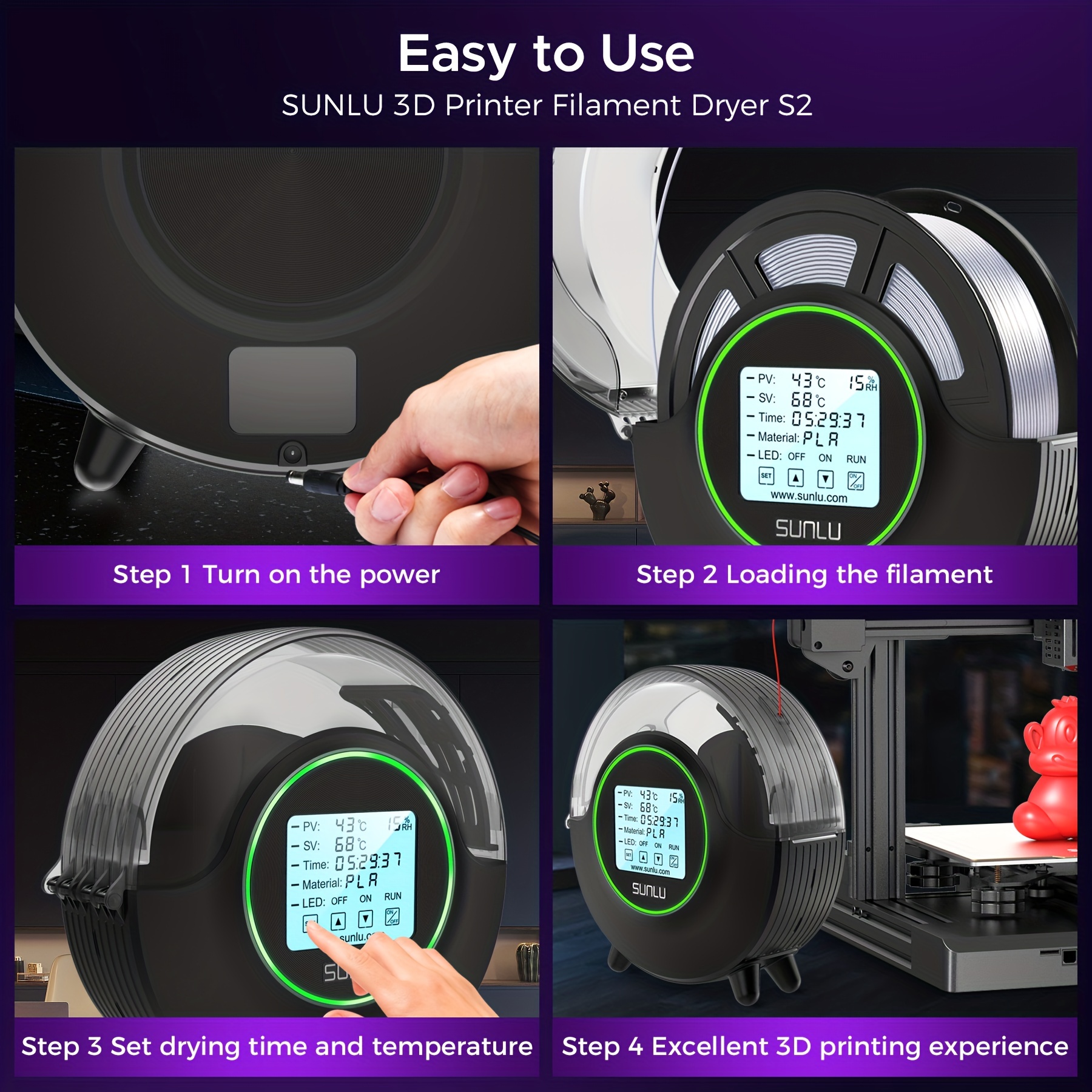 SUNLU 3D Filament Vacuum Bags - SUNLU Official Online Store