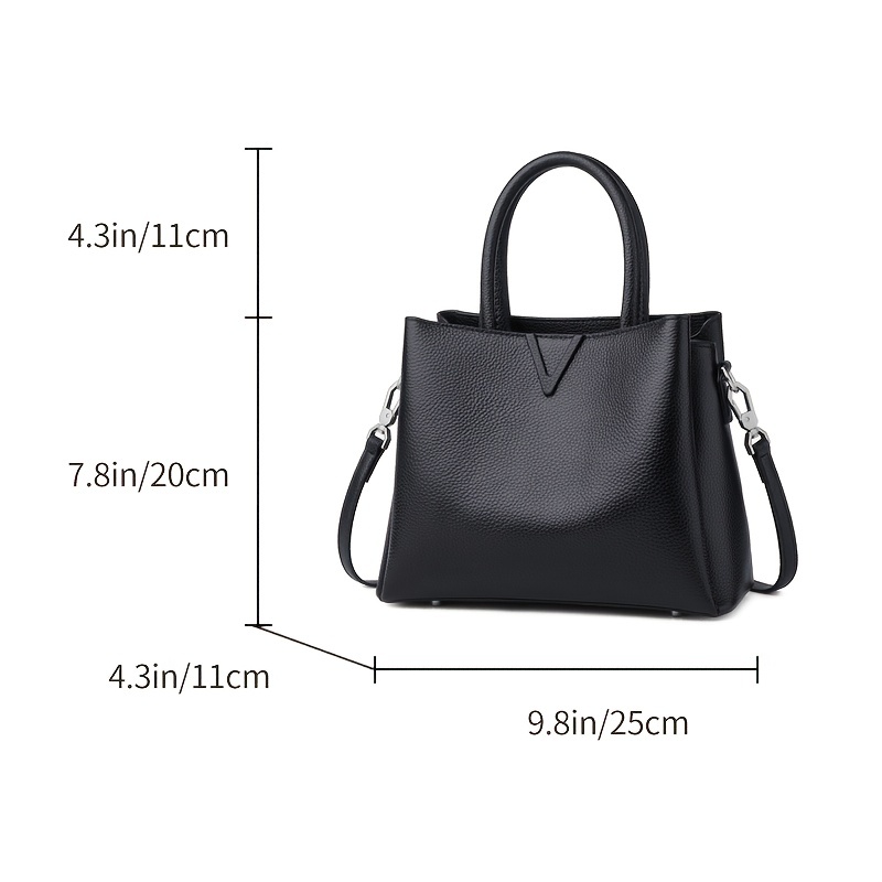 Large Capacity Tote Bag, Casual Purse with Removable Strap, Women's Simple Handbag for Work,Milk Tea Color,No Pattern,$49.59,Temu