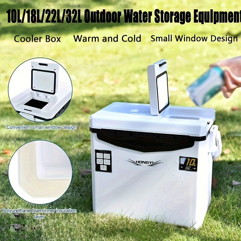 Elektrische Kühlbox 30L Coolbox Thermobox Picknick Camping 32Liter