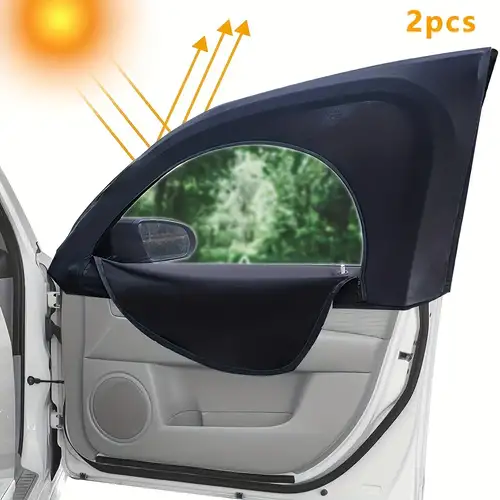 Auto-front-/heckfenster-sonnenschutz, Einziehbare  Windschutzscheibenvorhänge Für Sonnenblende, Auto-sonnenschutz, Sommer-uv-blockierender  Sonnenschutz - Auto - Temu