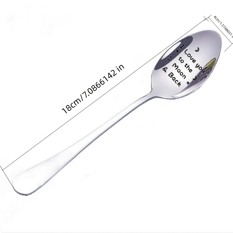 Engraved Stainless Steel Slotted Spoon Personalized Spoon 