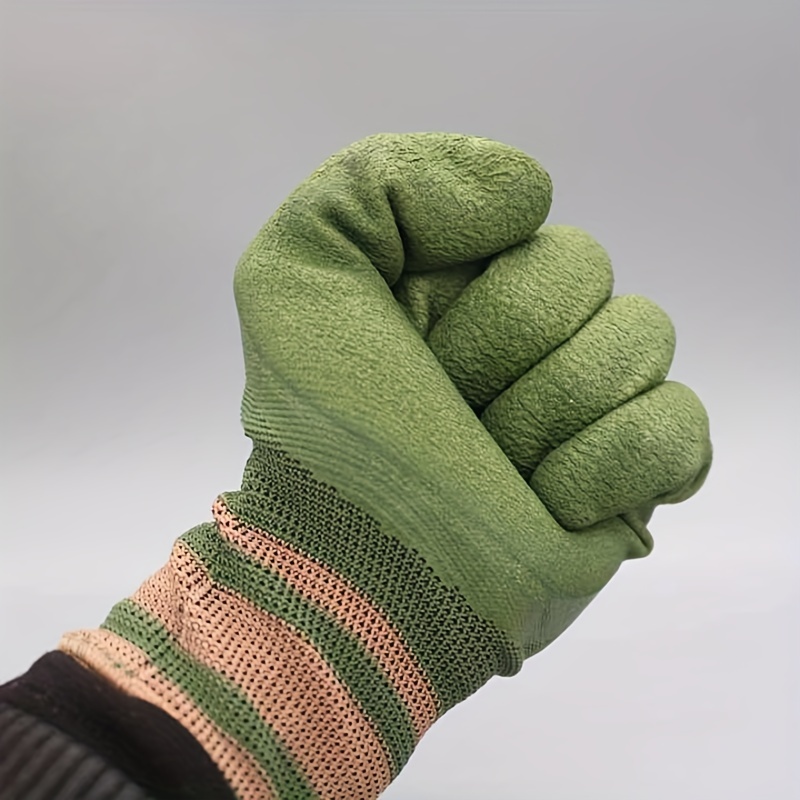 Gants de jardinage, protection en cuir PU, gants de travail durables pour la