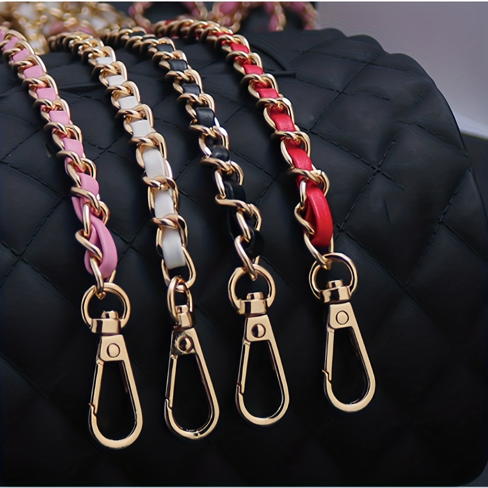 Iron Handbag Purse Chain Leather Bag Strap Handle Shoulder - Temu
