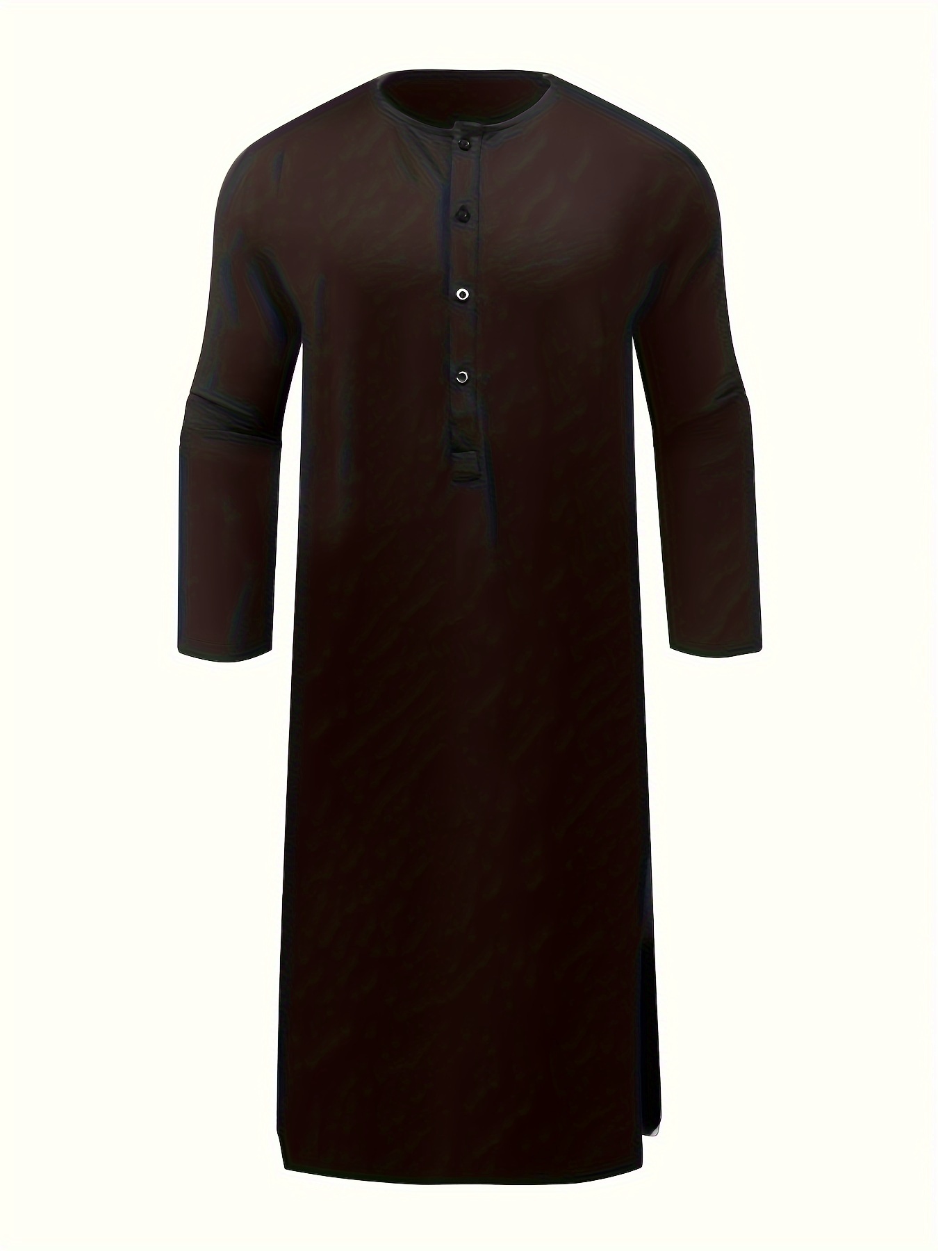 Plus Size Men's Costume Thobe Muslim Robes Dubai Kaftan - Temu