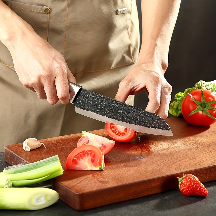 7.5 inch Knife Sharp Meat Cleaver Vegetable Paring Knife Kitchen Chef Knives