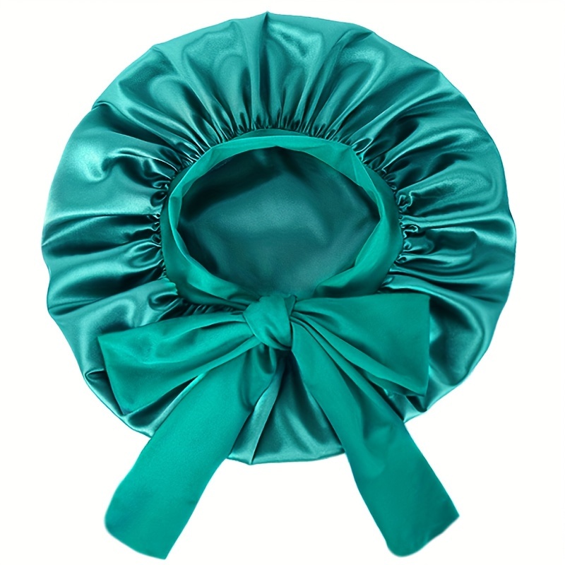 Hair Bonnet Per Dormire, Cappuccio Notturno Con Clip Regolabile, Hair Bonnet  Reversibile Per Donne, Bonnet In Seta Satinata Per Dormire - Temu Italy