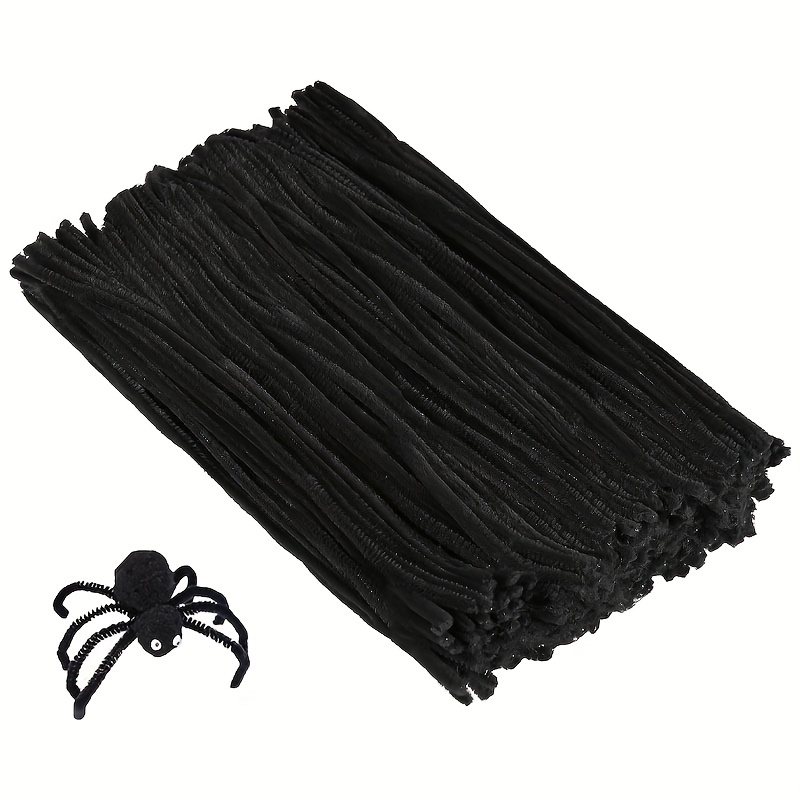210 Pieces Black Pipe Cleaners,craft Pipe Cleaners,pipe Cleaners Chenille  Stem,pipe Cleaners Bulk,art Pipe Cleaners For Creative Home Decoration  Suppl