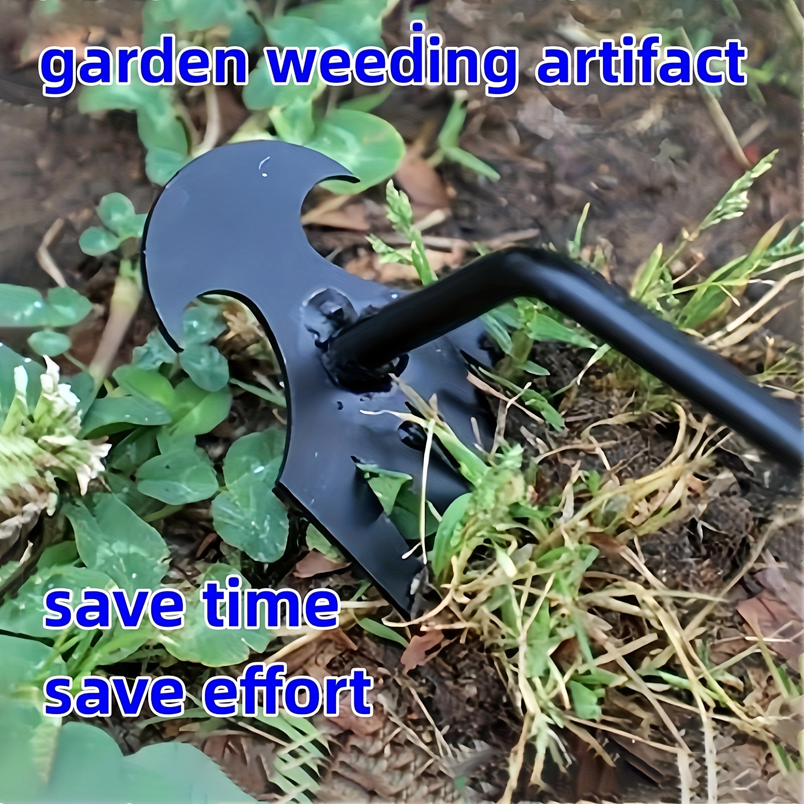 Weeding Artifact Uprooting Weeding Tool Steel Weed Puller 4 Teeth Dual  Purpose Weeder Hand Remover Tool For Garden