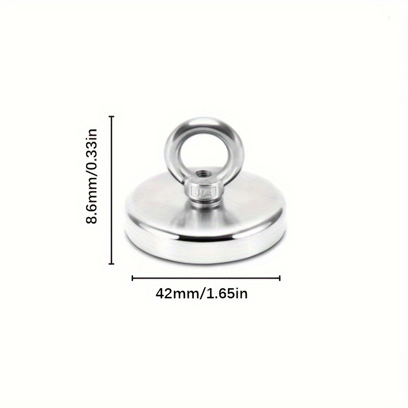 Fishing Magnet, Max255lbs Pull Strong Magnets, Heavy Duty Big Rare Earth  Magnet, Large Magnet for Remover, Super Neodymium High Power Magnet with  Handle for Tag, Shop, Lifting and Pick up