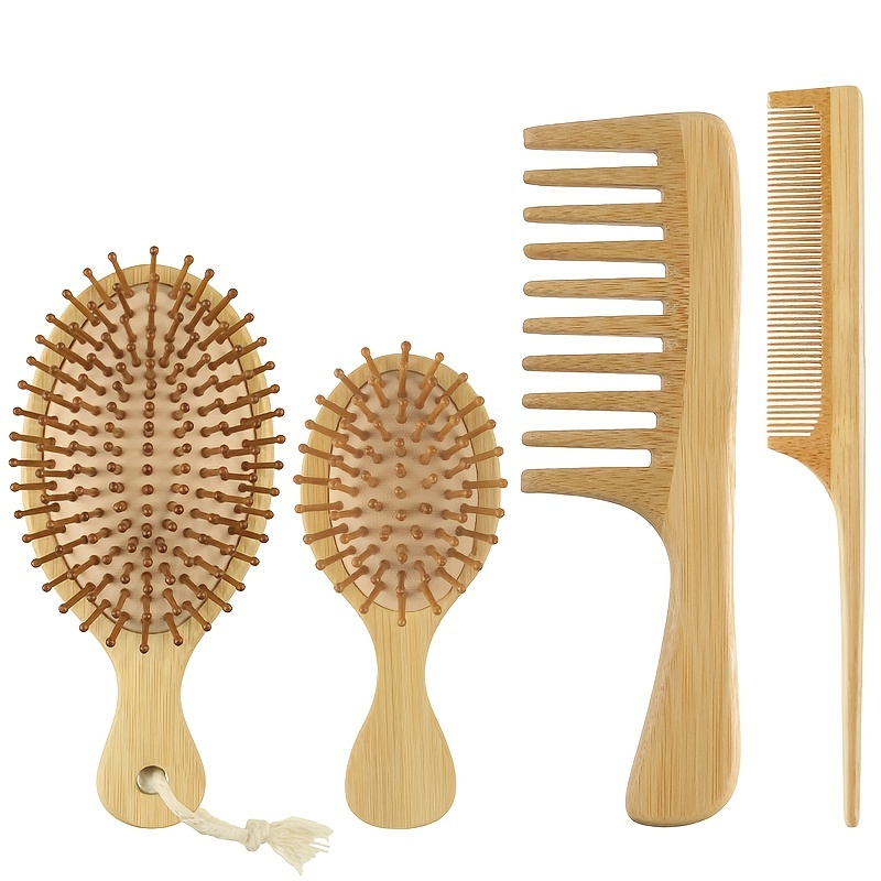 4pcs Hair Brush For Men And Women,paddle Hair Brush Comb And Brush