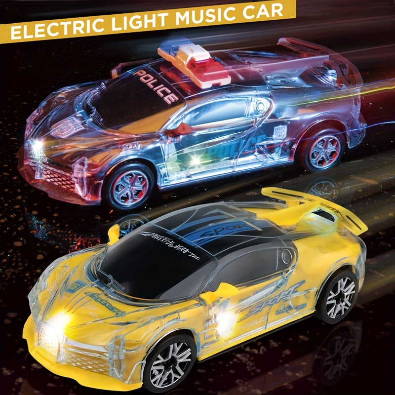 Cooles Licht dynamisches Musik spielzeugauto Universal auto - Temu Germany