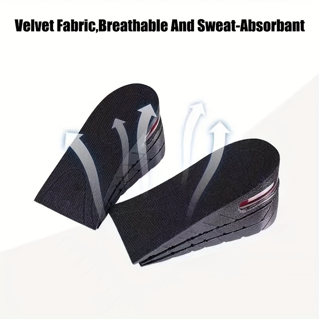 Semelle Intérieure Augmentant La Hauteur, Coussinet De Chaussure À Coussin  D'air Pour Hommes, Demi-coussinet Absorbant Les Chocs, Détachable, Adapté  Aux Sports, Aux Étudiants, Invisible, Mode en ligne