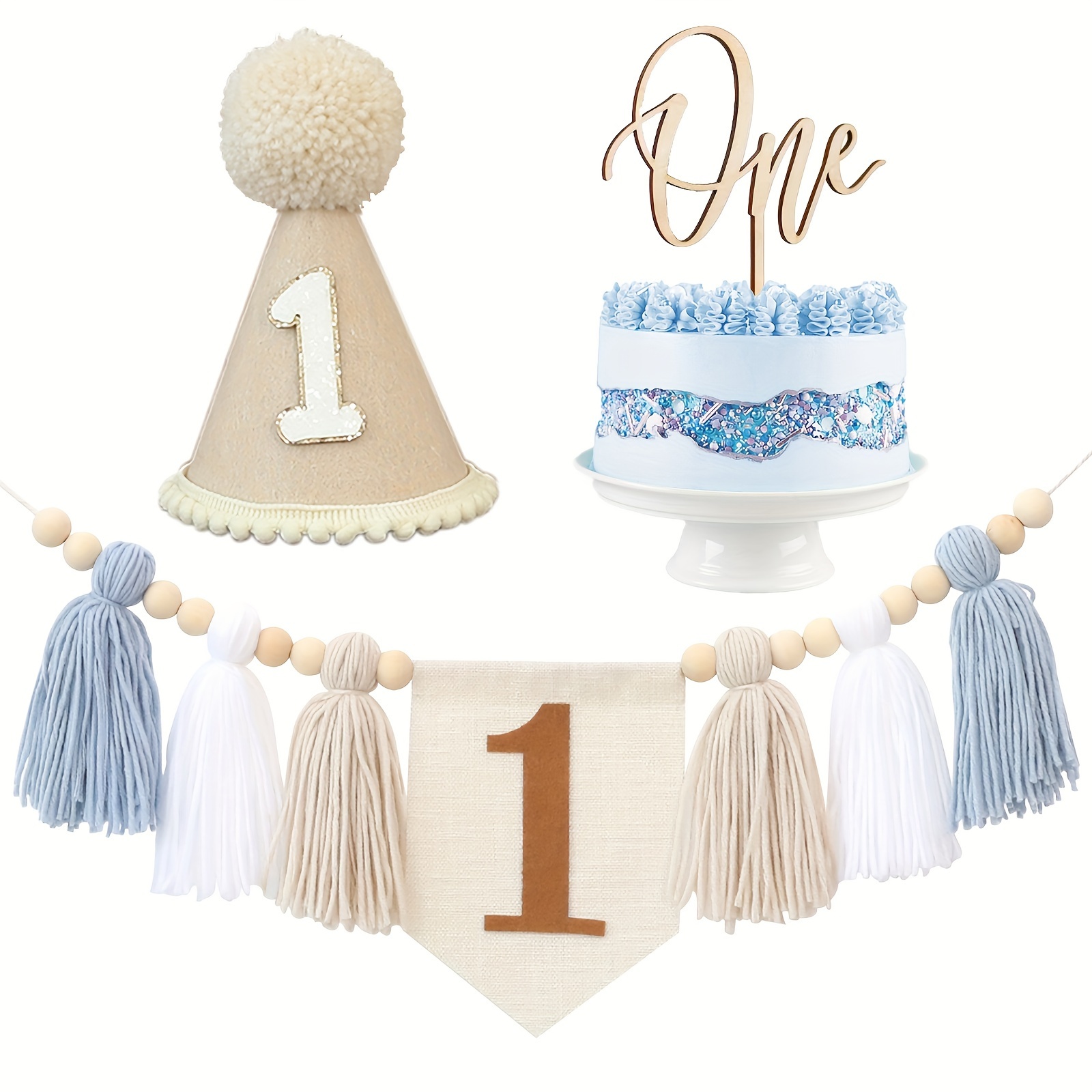 Handmade Boho High Chair Tassel Garland Shower For Birthday - Temu