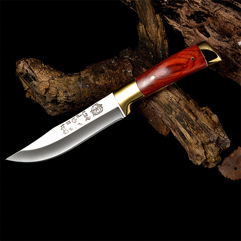 Barbecue Knife Cleaver Hand Meat Hand Grilled Cooked Food Outdoor Portable  Meat Knife - Temu