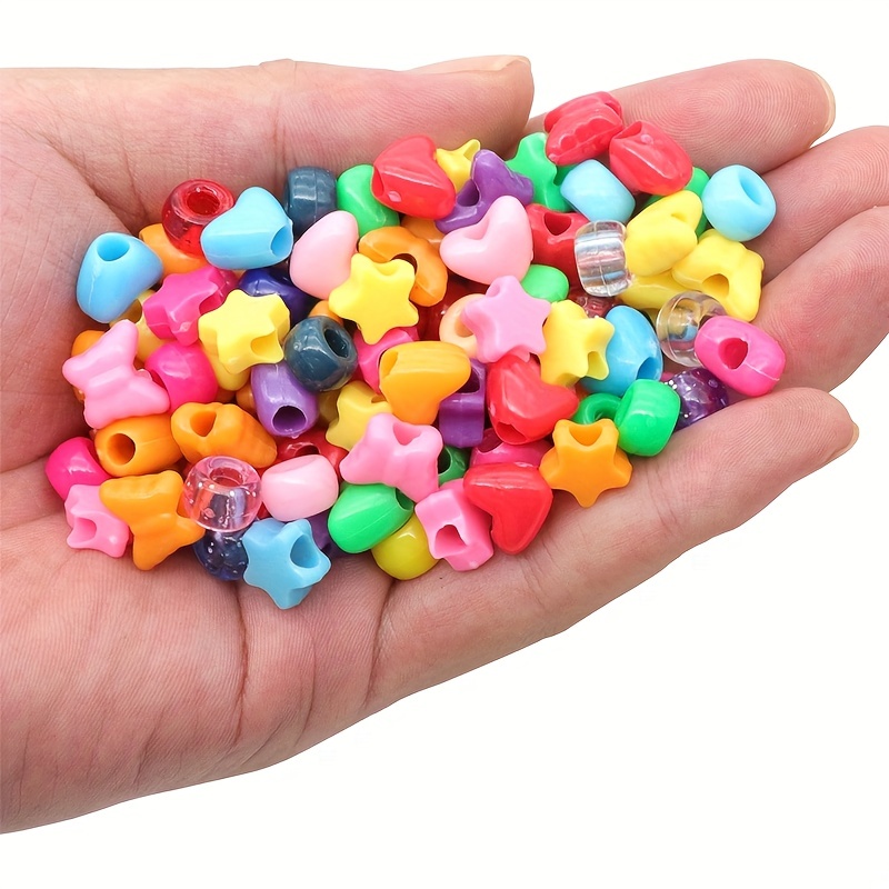 Multi colored Plastic Craft Perforated Beads Bulk - Temu