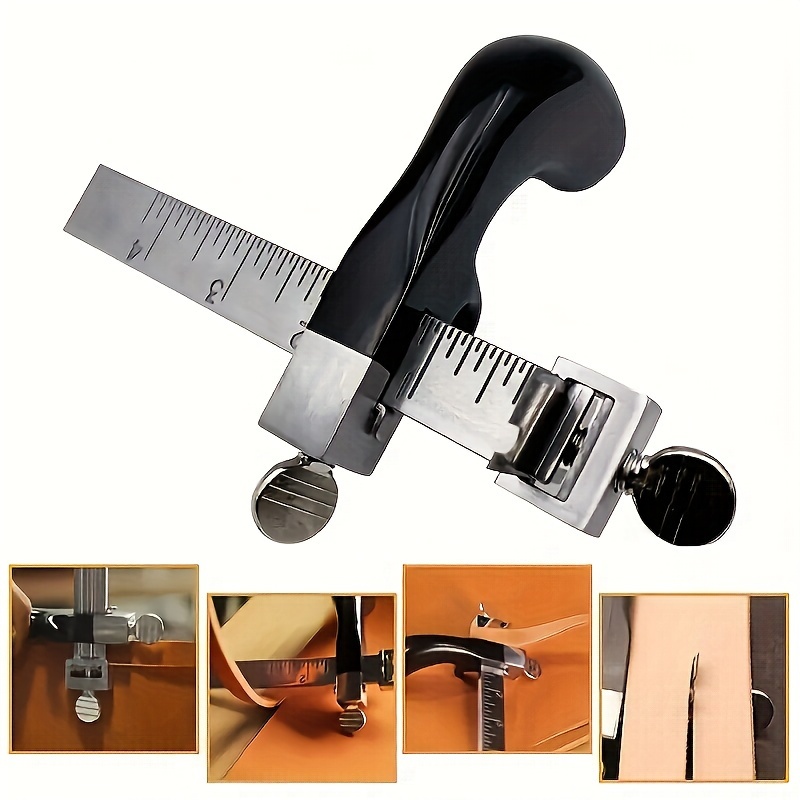 Sharp Leather Strap String Belt Cutter Adjustable with 2 Blades | WUTA