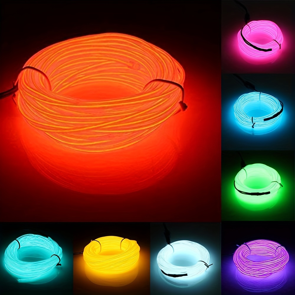 Flexible Neon Light 5m El Wire Led Neon Dance Party Atmosphere