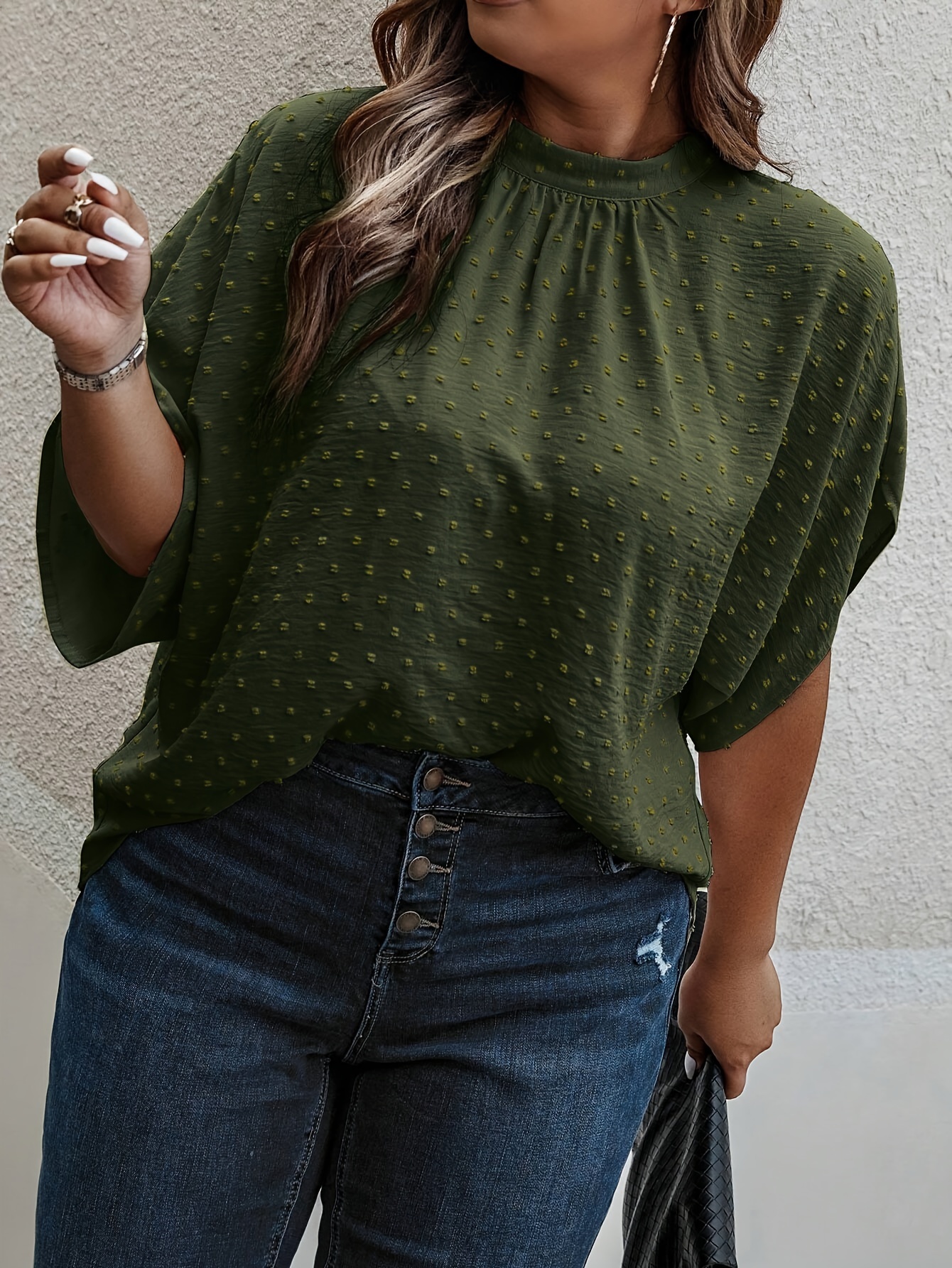 Chemisier Femme New Look - Taille 14 - Vert - Sans Manches - Occasion Très Bon état