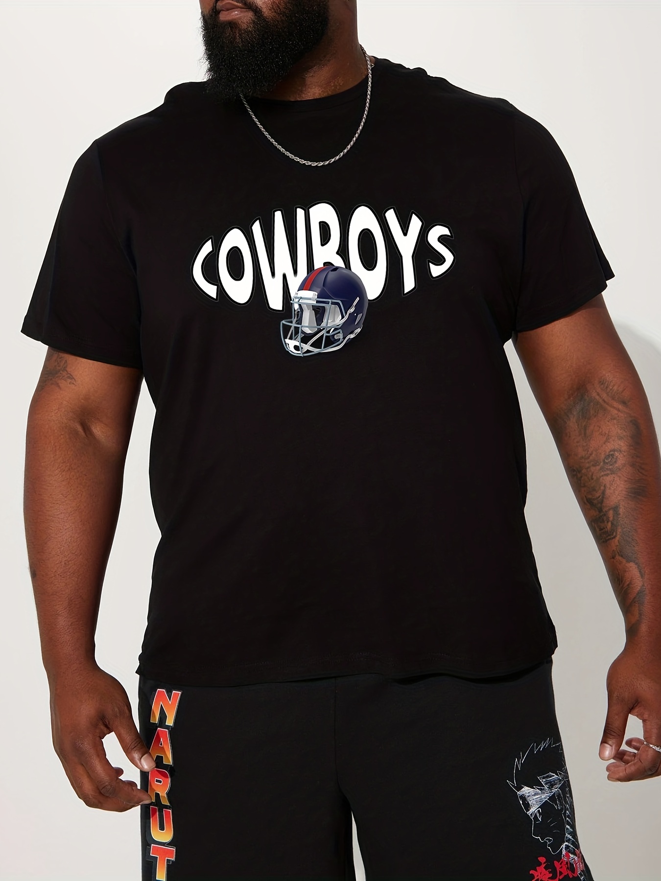 Men's Casual wild West Cowboys Print Crew Neck Short Sleeves T-shirts For  Summer - Temu