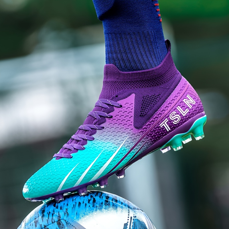 Purple football cleats online