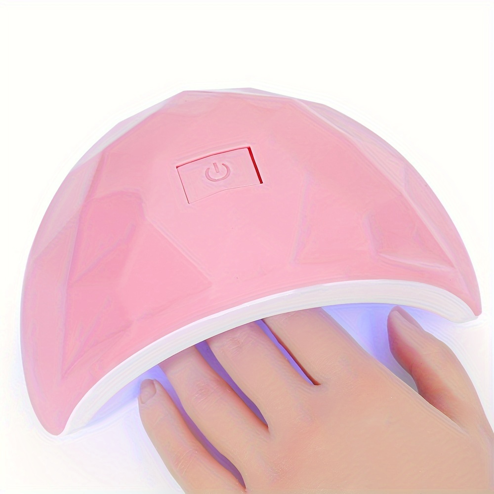 Luz de uñas LED UV, luz de gel de uñas de alta potencia de 256 W, 4 ajustes  de temporizador y lámpara de uñas profesional de manicura con sensor