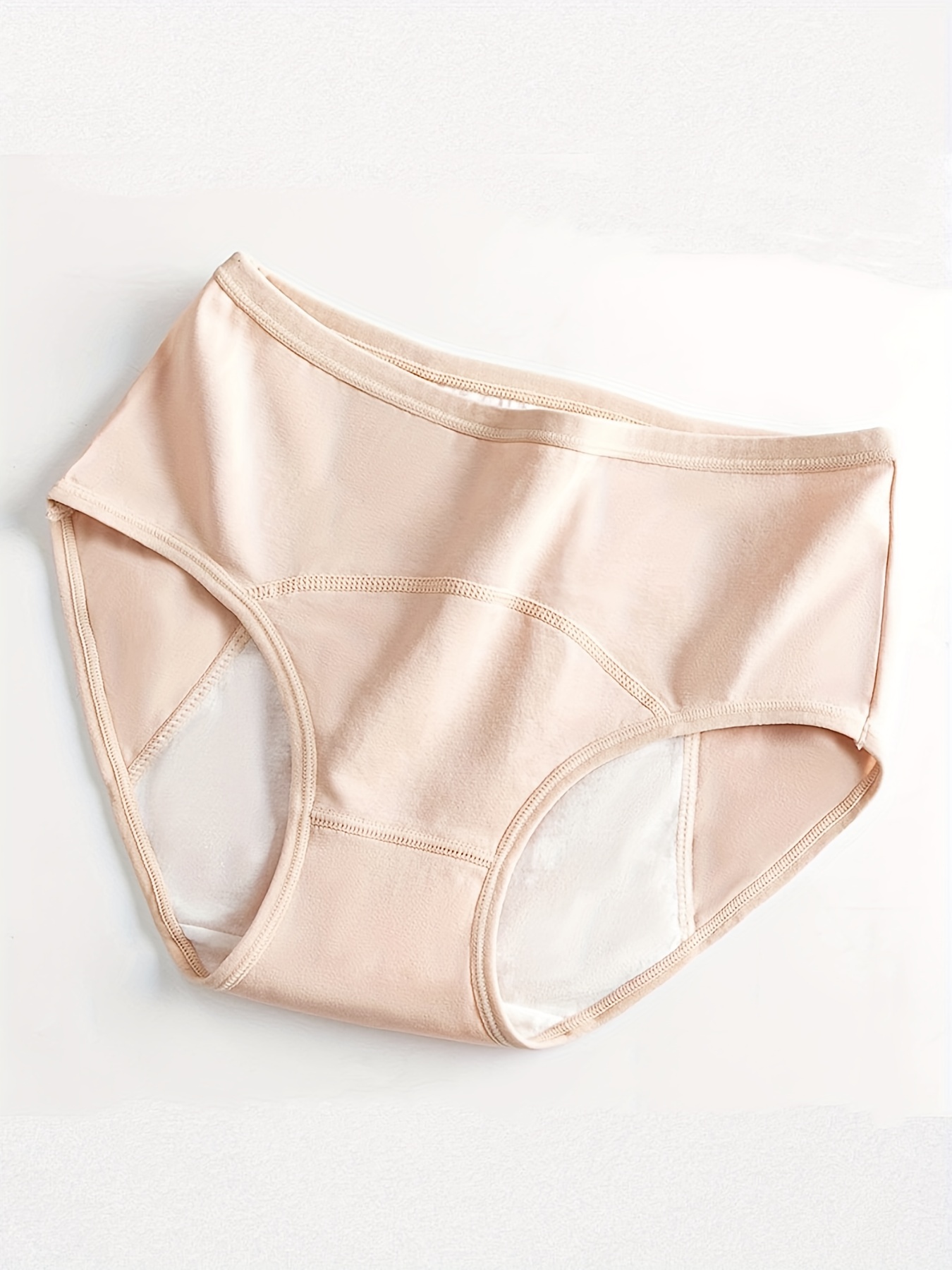 Solid Physiological Leak proof Briefs Comfy Breathable - Temu