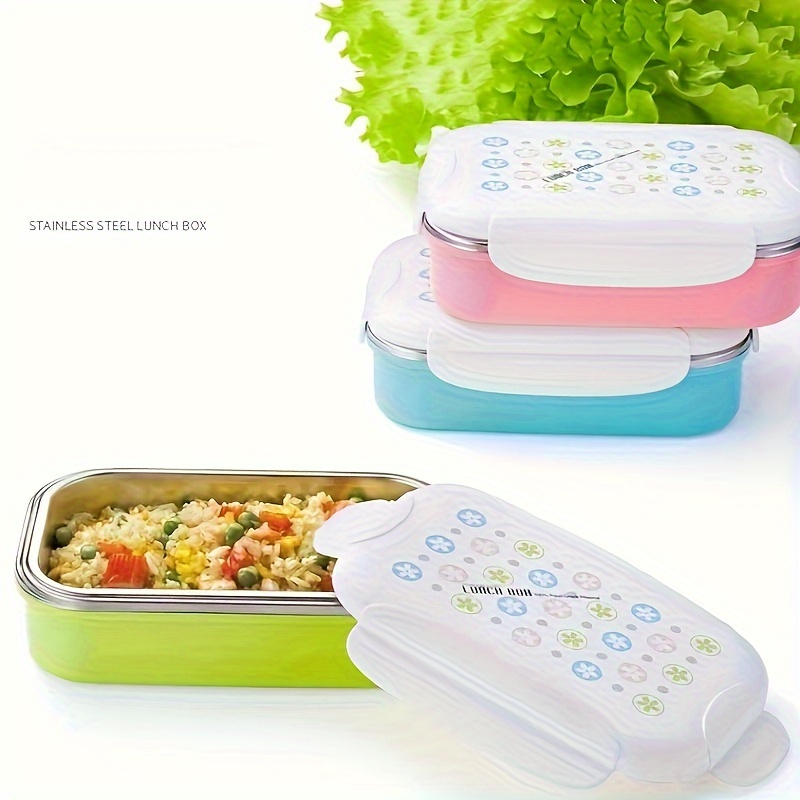 Small Stainless Steel Insulated Lunch Box, Bento Box for School