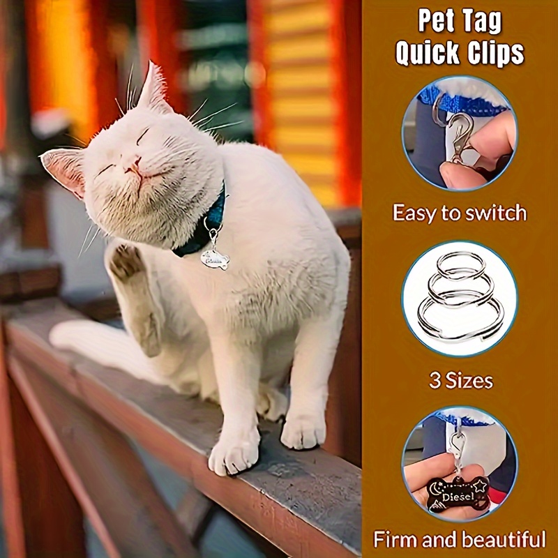 Pet Tag Ring Collar 