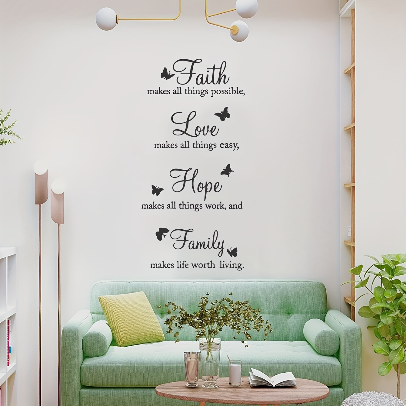 Wall Sticker VINYL WALL ART DECAL Family Wall Quote Bedroom Wall