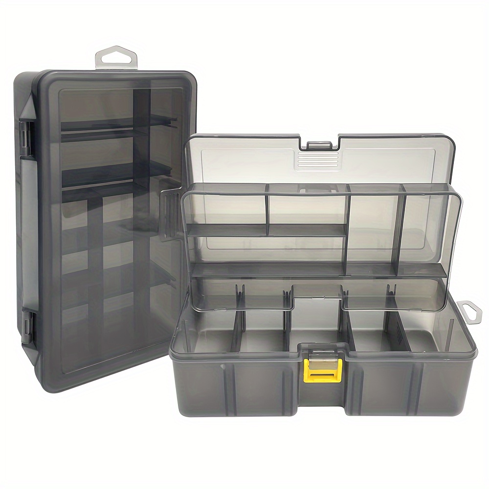 Compartment System Case Metal Storage Screw Organiser Tool Box