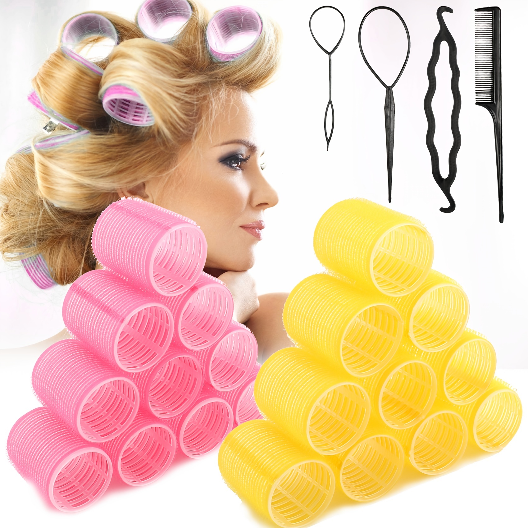 Diy hair outlet rollers for bangs