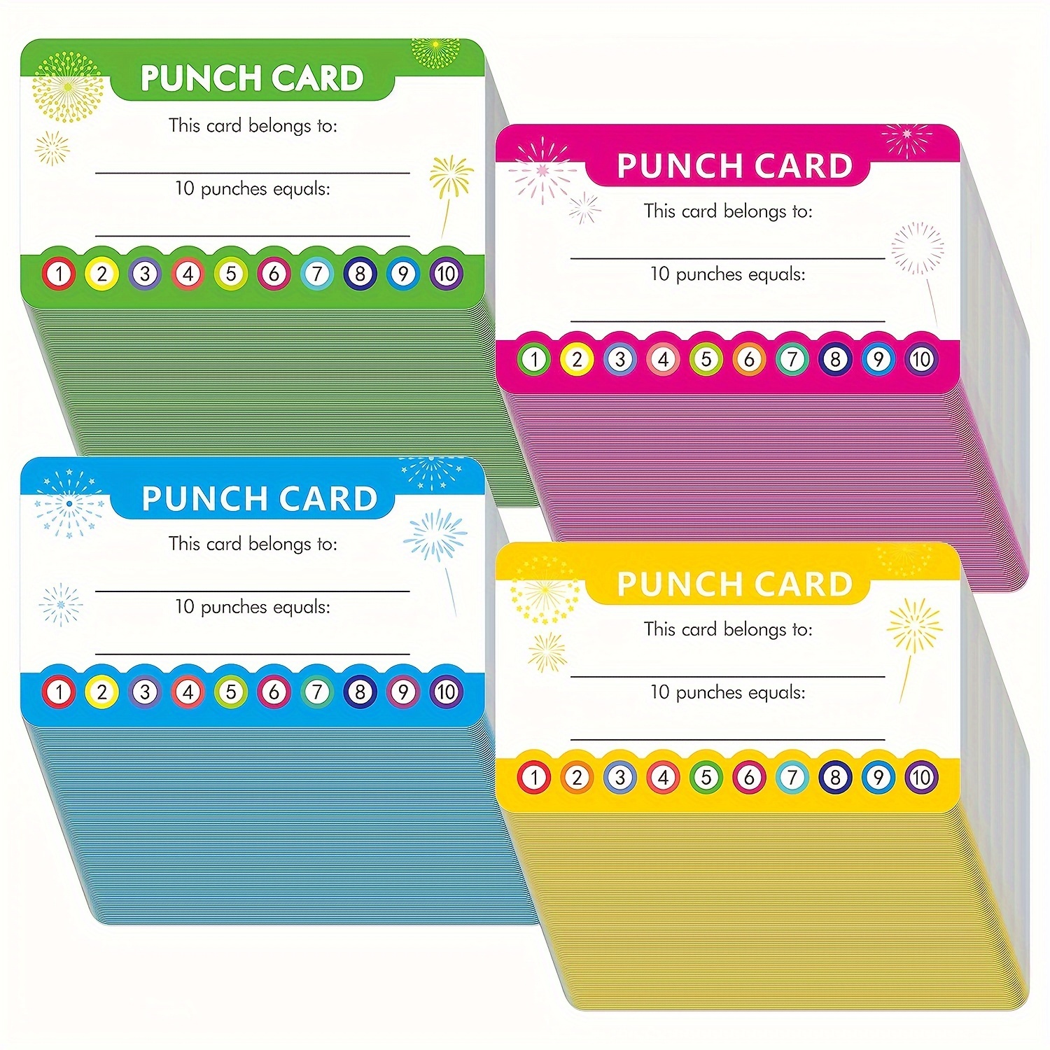 Loyalty Reward Incentive Small Cards Suitable For Business - Temu