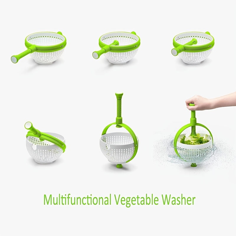 Vegetable And Fruit Spinner Electric Drain Basket Plastic Home Mini Dryer  Spinner Kitchen Tool 10 Seconds to Drain - AliExpress