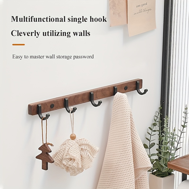 Ganchos de pared utilitarios, soporte para llaves de pared, gancho  multifuncional, ganchos de pared para llaves de pared para el hogar,  cocina, baño