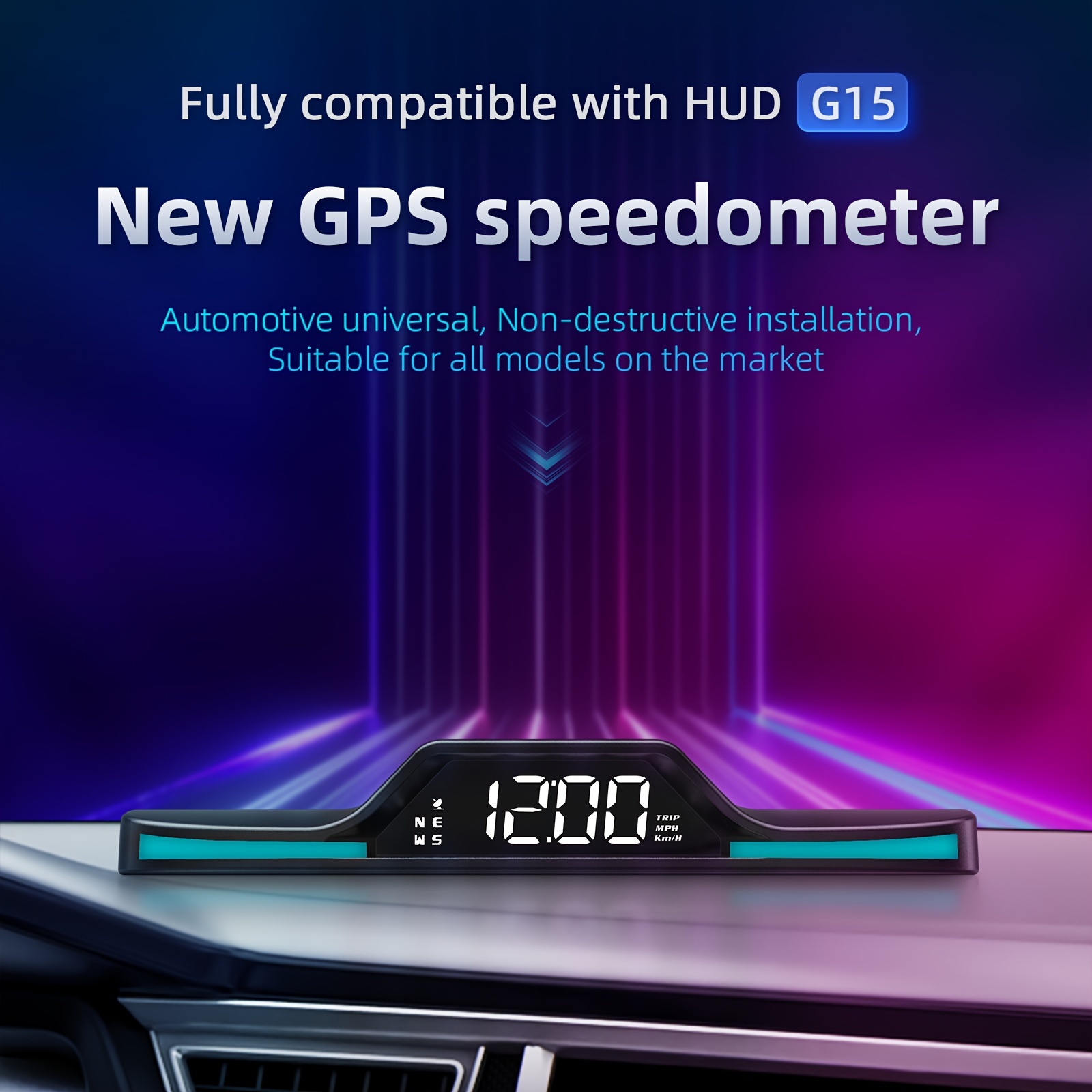 G6 Gps Auto Projektor Mph Kmh Auto Hud Tachometer Windschutzscheibe 2,2''  Bildschirmgröße Hd Auto Head-up Display Alarm Zubehör - Auto - Temu