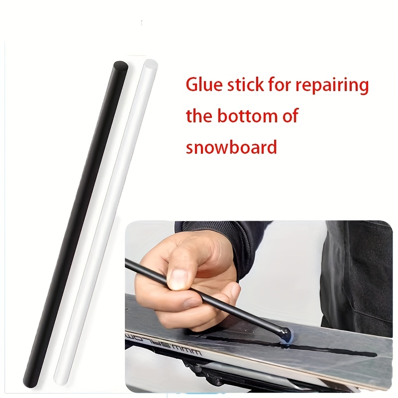 

Universal Pe Snowboard Rubber Strip Repair Stick, Plastic P-tex Maintenance Tool For Snowboard Base Repair, Uncharged