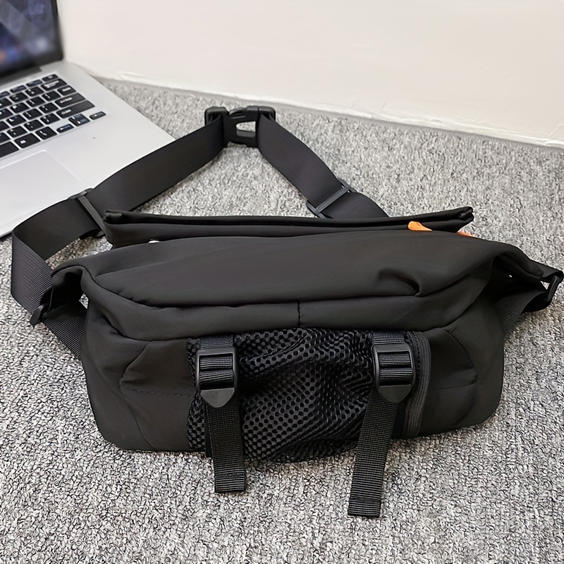 The 5L Waterproof Messenger Bag is a stylish sling bag offering a