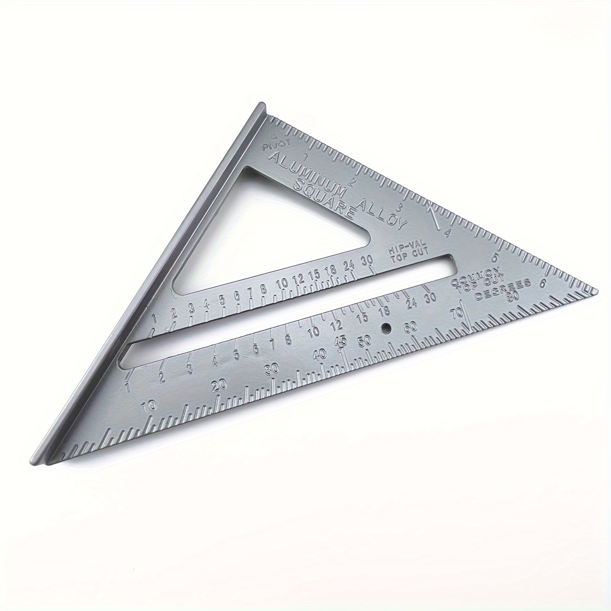 Right Angle Triangle Ruler 7 Inch Aluminium Alloy for Industrial