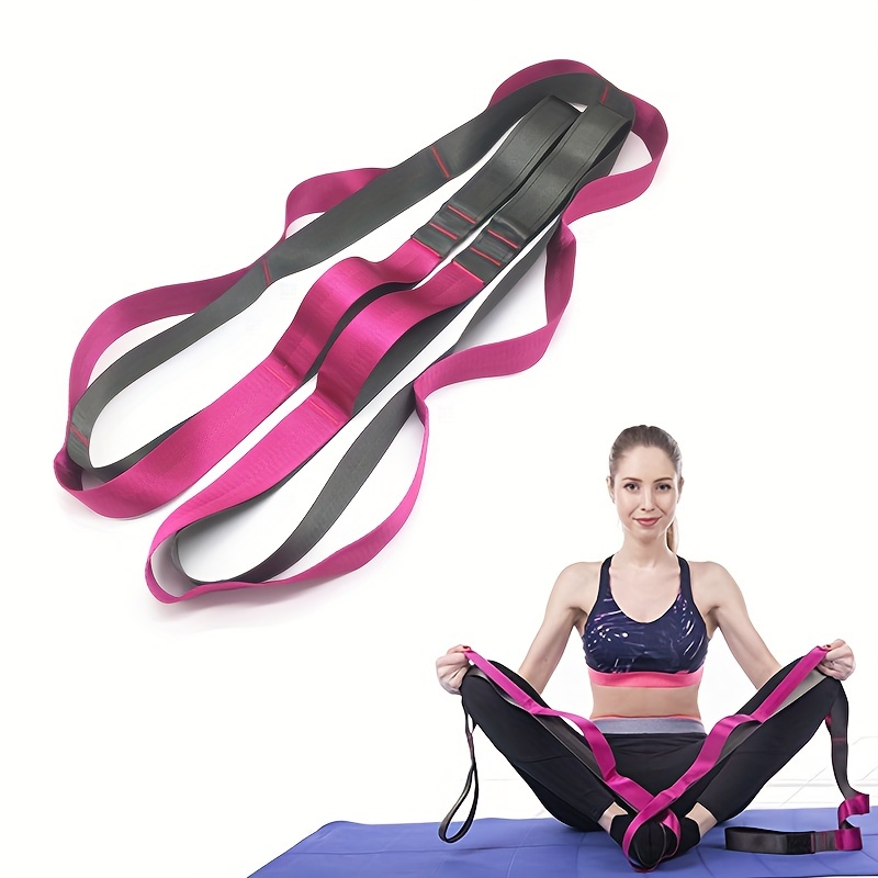 Nylon Yoga Resistance Strap Elastic Stretching Band